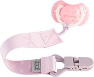 LOVI Stužka na dudlík s klipem Baby shower holka