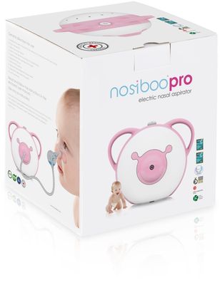Nosiboo Pro elektrická nosní odsávačka, růžová