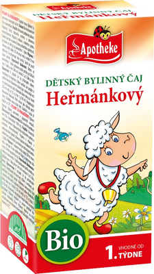 Apotheke Dětský čaj BIO heřmánkový 20 ks