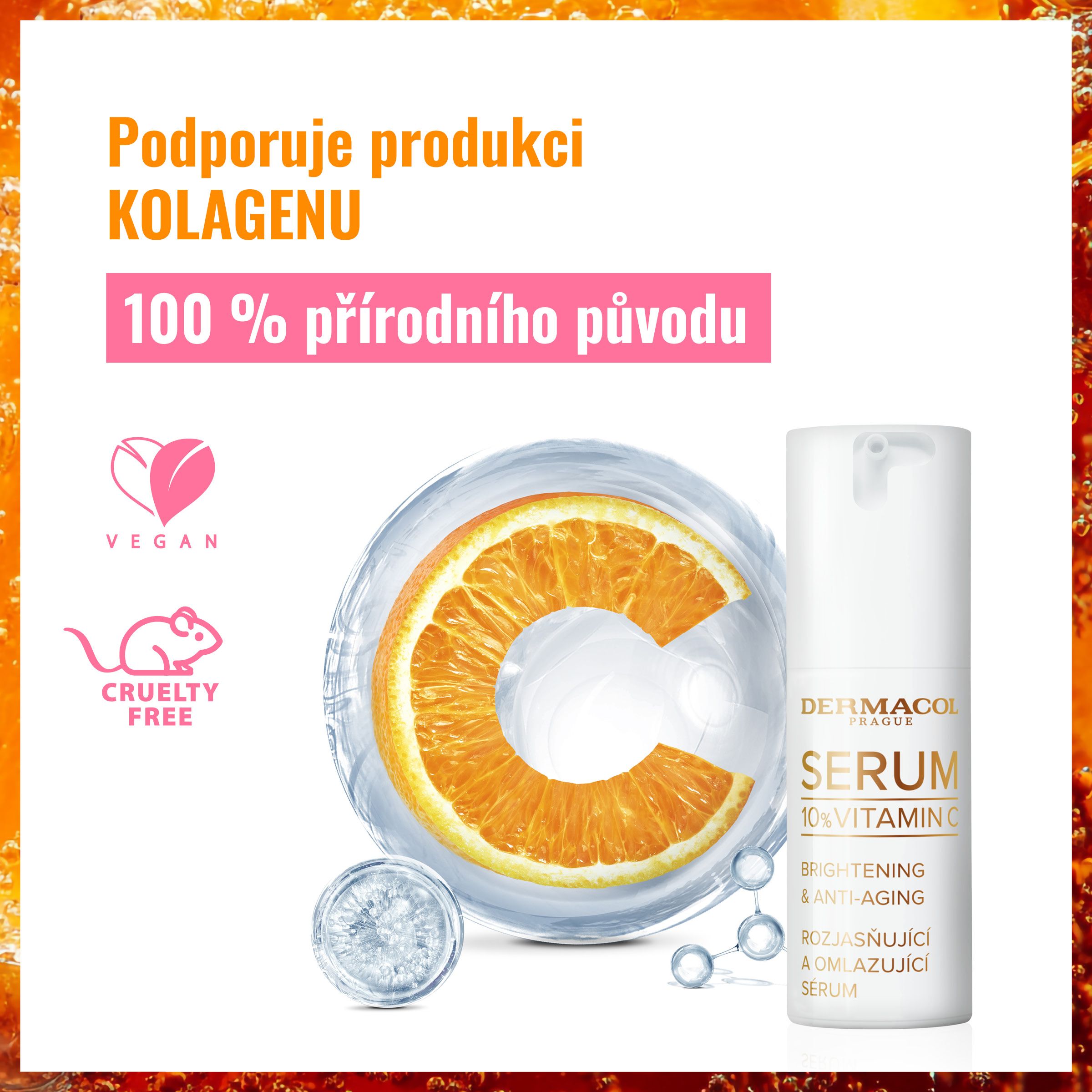 Dermacol Intenzivní sérum s vitamínem C 30 ml