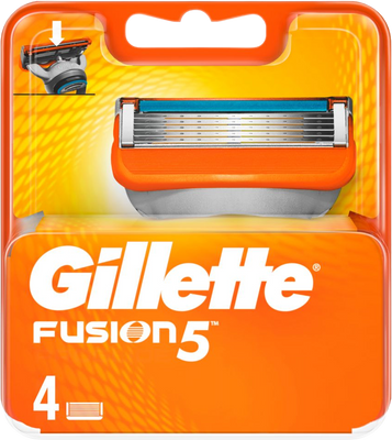 Gillette FUSION náhradní hlavice 4 ks