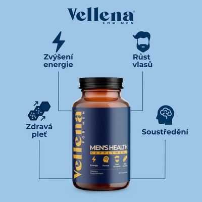 Vellena Mužské zdraví 60 kapslí