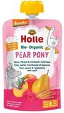 Holle Bio pyré - Blue bird- Hruška, jablko a borůvky s vločkami 100 g