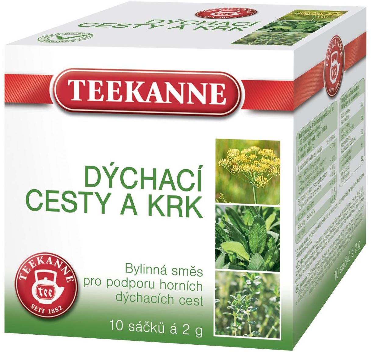 Teekanne Nachlazení Bylinný čaj 10x2,3g 10 x 2.3 g