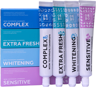 Woom Family SENSITIVE Zubní pasta 75 ml
