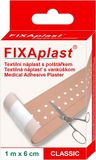 Fixaplast Náplast Classic nedělená s polštářkem 1 m x 6 cm