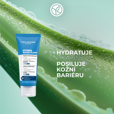 Yves Rocher Hydra Water-Plump, Vyhlazující hydratační maska na den a noc 75 ml