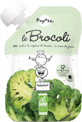Popote Kapsička BIO brokolice 120 g