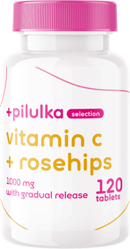 Pilulka Selection Vitamin C 1000 mg se šípky s postupným uvolňováním 120 tablet