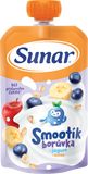 Sunar Smootík dětská kapsička borůvka, jogurt, ovesné vločky 12m+ 120 g
