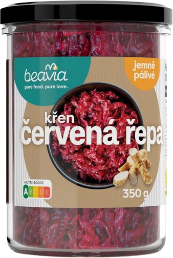 Beavia Řepa červená fermentovaná s křenem pasterovaná 350 g