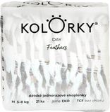 Kolorky DAY Peří vel. M (5-8 kg) 21 ks