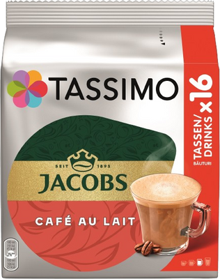 Tassimo kapsle Jacobs Café Au Lait 16 kapslí