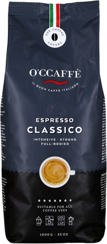 O'CCAFFÉ Zrnková káva Espresso Classico 1 kg