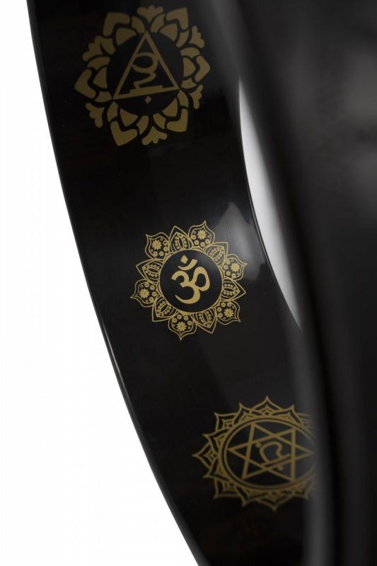 Sharp Shape Yoga wheel Mantra černý