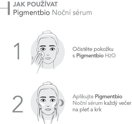Bioderma Pigmentbio Noční gel-krém na pigmentové skvrny a vrásky 50 ml