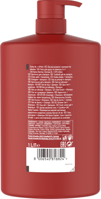 Old Spice Captain Sprchový gel a šampon pro muže s tóny santalového dřeva a citrusů 1000 ml