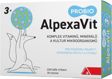 Probio AlpexaVit 3+, 30 tobolek