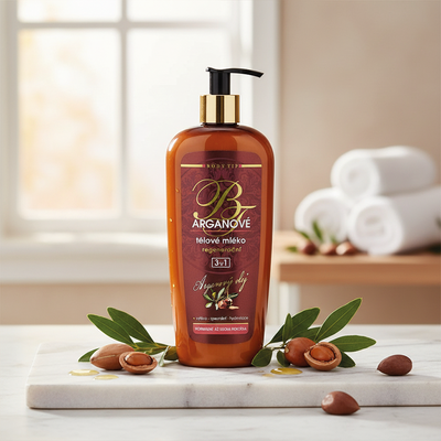Body Tip Tělové mléko s arganovým olejem 400 ml