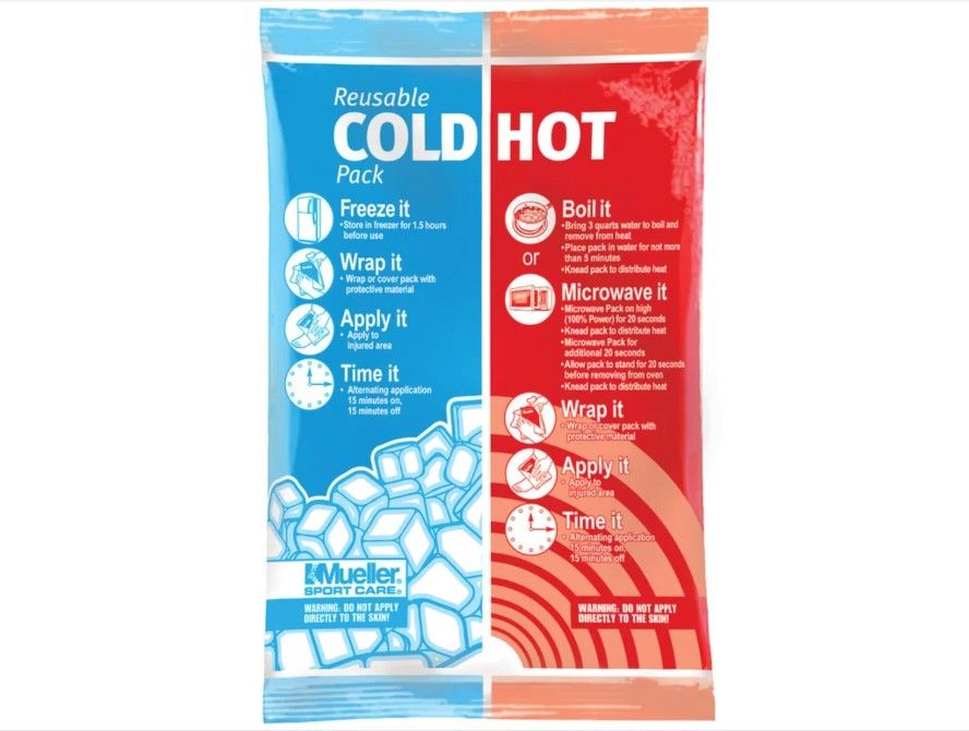 Mueller Reusable Cold/Hot Pack Chladivý/hřejivý sáček 22 cm
