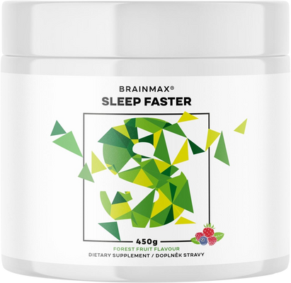 BrainMax Sleep Faster, GABA UPGRADE 450 g