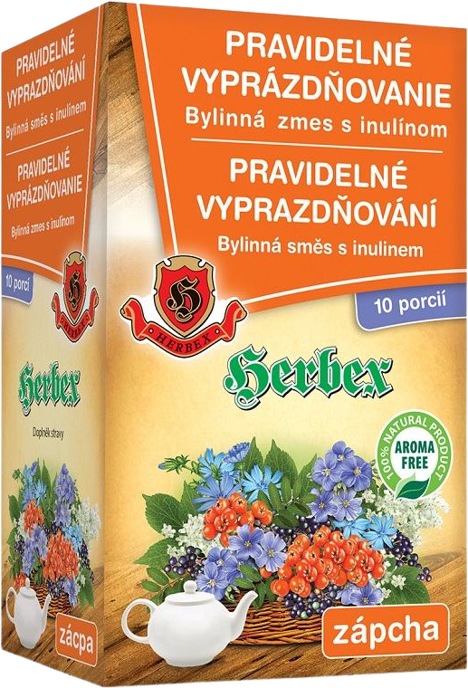 Herbex Pravidelné vyprazdňování s inulinem 140 g