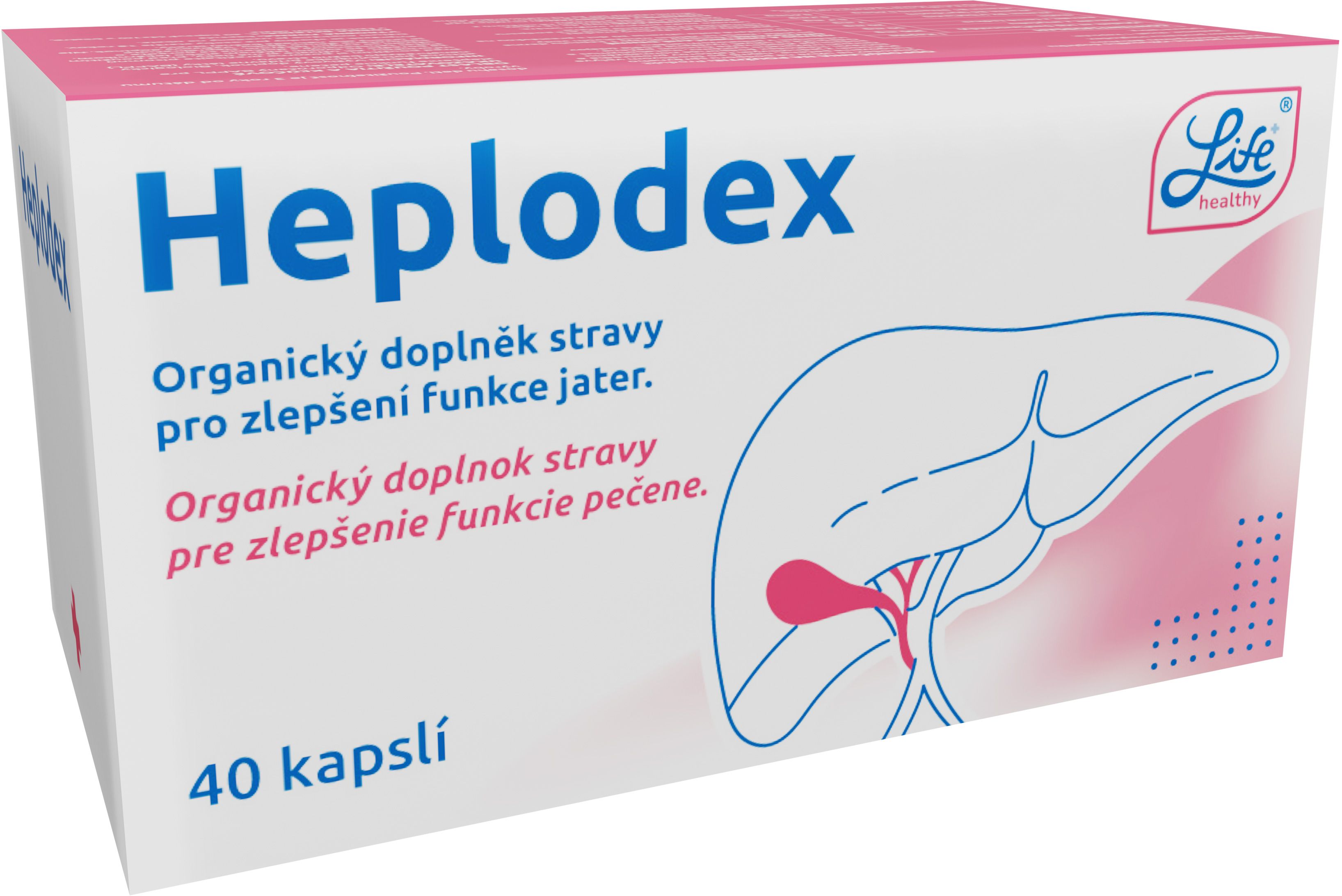 Techno Life Healthy Life Heplodex 40 kapslí