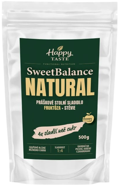Bezva müsli Natural sladidlo SweetBalance 500 g
