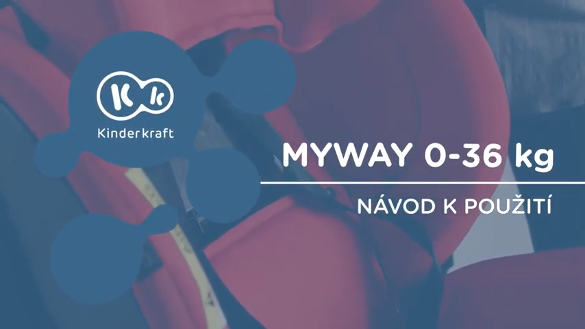 Kinderkraft Autosedačka MyWay Isofix grey 0-36kg