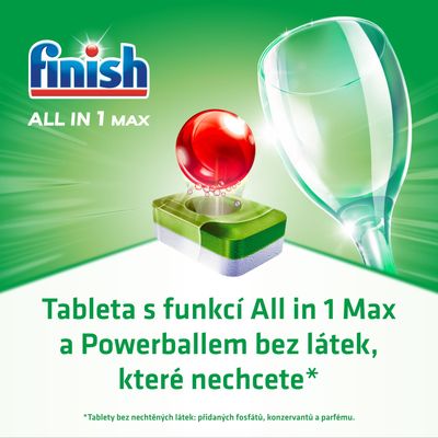 Finish 0% Powerball Green Eco tablety do myčky 70 ks
