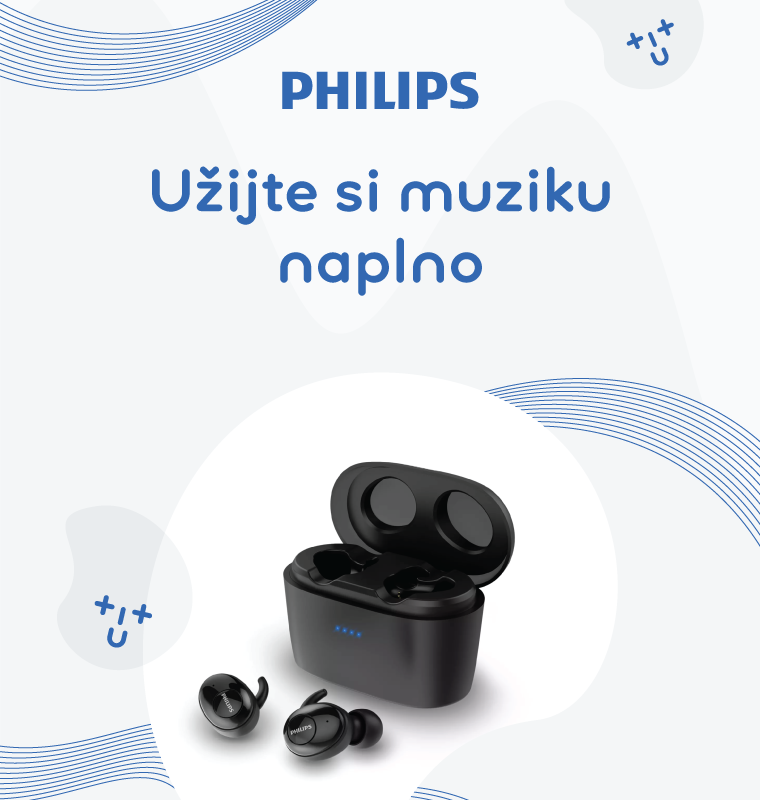 PHILIPS, SHB2515BK/10 Bluetooth sluchátka, bezdrátová sluchátka