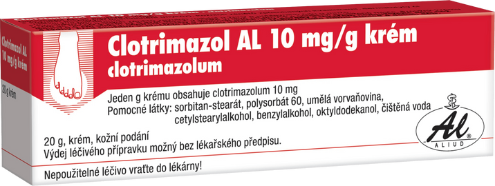 Clotrimazol AL 1% krém 20 g