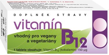 Naturvita Vitamín B12 60 tabliet