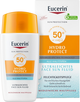 Eucerin Sun Protection fluid na opalování - na obličej SPF50+ 50 ml