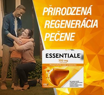 Essentiale ® 300mg, 100 kapsúl, prirodzená regenerácia pečeně