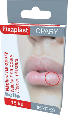 Fixaplast Náplast HERPES na opary 15 ks