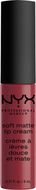 NYX Professional Makeup Soft Matte Lip Cream Ikonická tekutá rtěnka - Budapest 8 ml