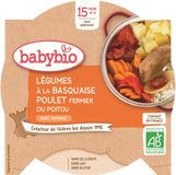Babybio Menu zelenina s kuřecím masem a rýží 260 g