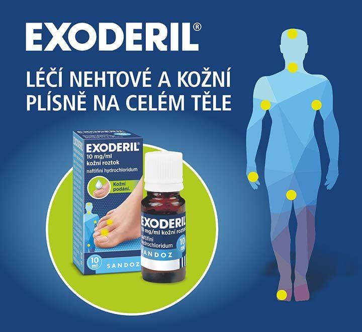 Exoderil ® 10 mg/ml kožní roztok, 10 ml