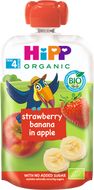 HiPP BIO 100% ovoce Jablko-Banán-Jahoda 100 g