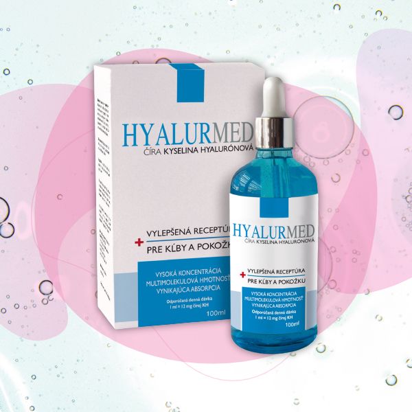 HYALURMED čirá kyselina hyaluronová 100 ml