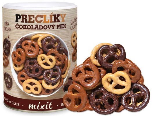 Mixit Mix preclíků v čokoládě 250 g