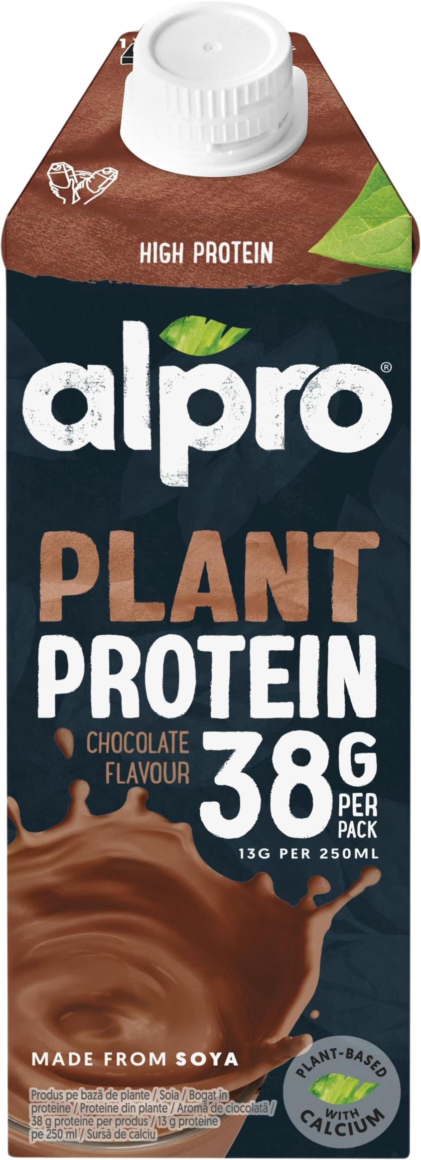 Alpro High Protein Sójový nápoj s čokoládovou příchutí 750 ml
