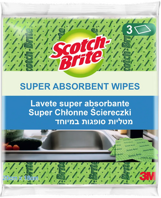 3M Scotch-Brite™ Superabsorpční utěrky 3 ks