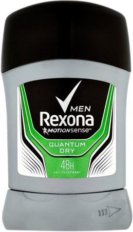 Rexona Men Quantum Dry Tuhý antiperspirant pro muže 50 ml