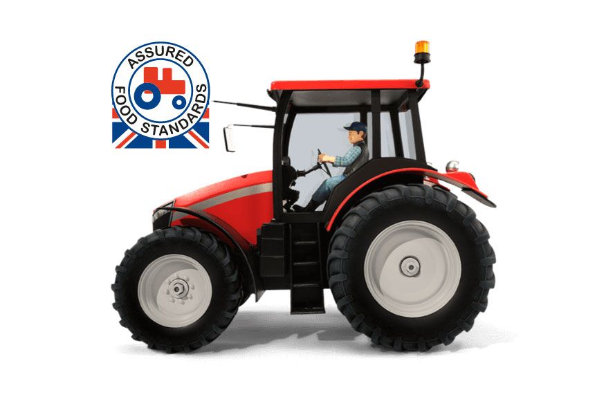 kendamil, red tractor
