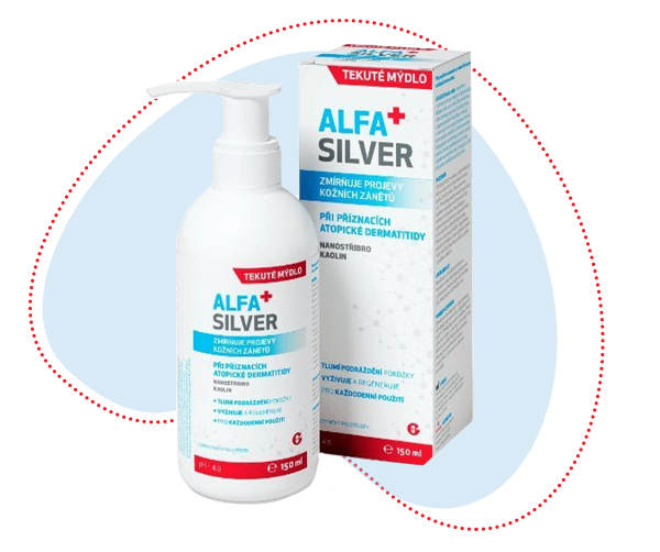 ALFASILVER tekuté mýdlo 150ml