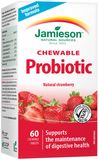 Jamieson Probiotic jahoda žvýkací tablety 60 ks