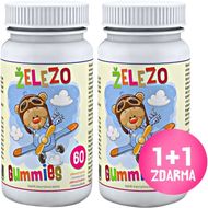 Clinical Železo Gummies pektinové bonbóny 2 x 60 ks