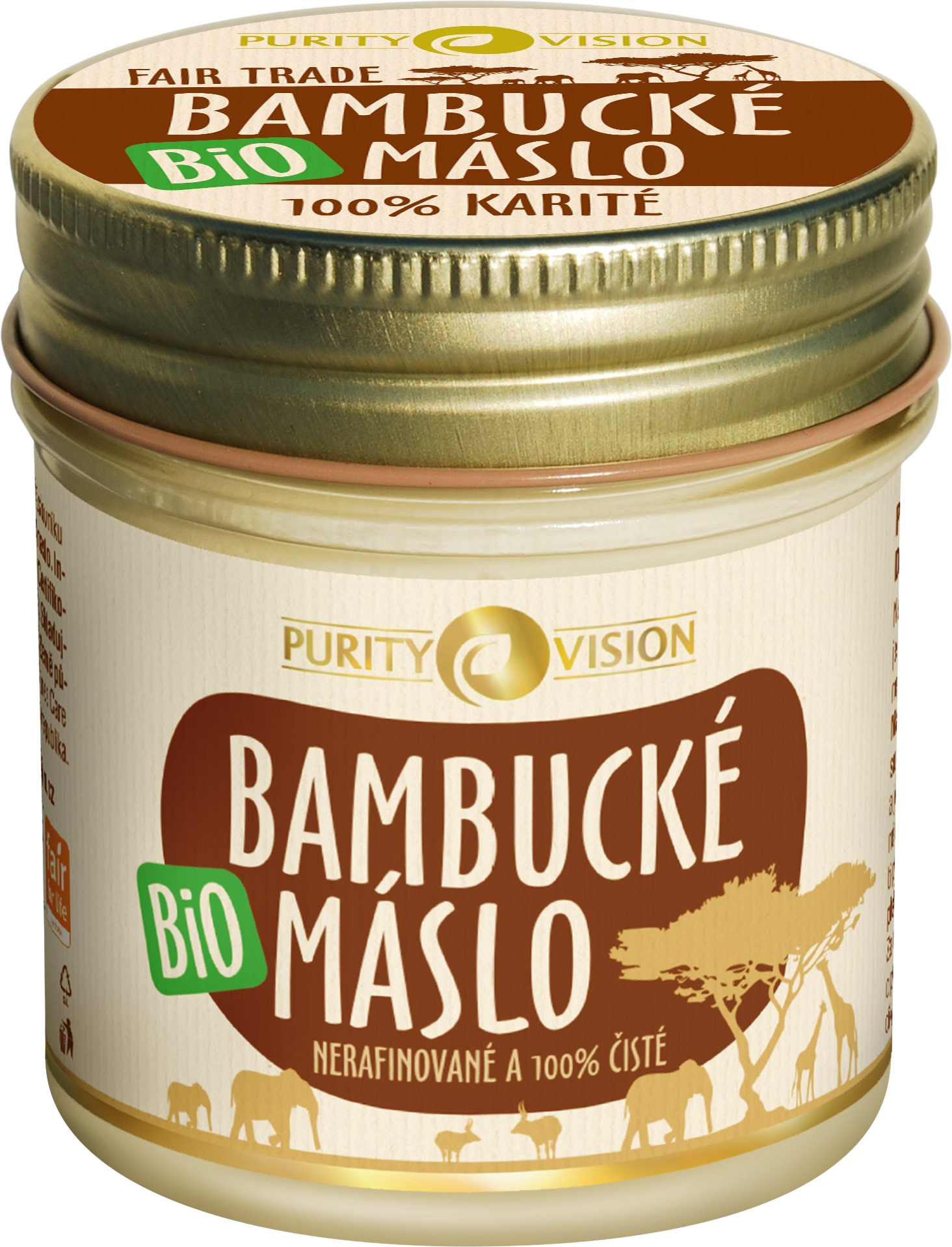 Purity Vision Bambucké máslo 120 ml